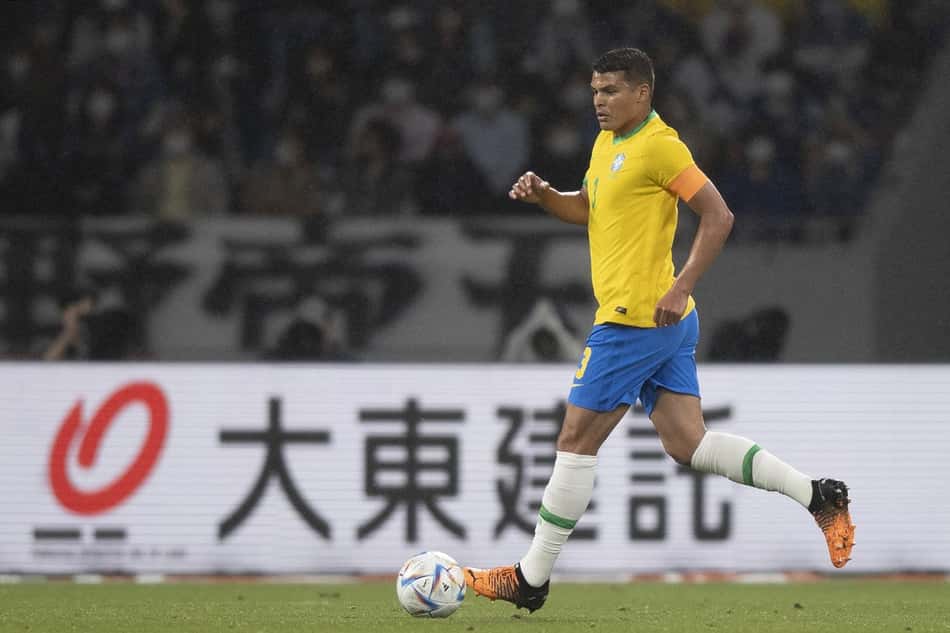 Japão x Brasil - Thiago Silva
