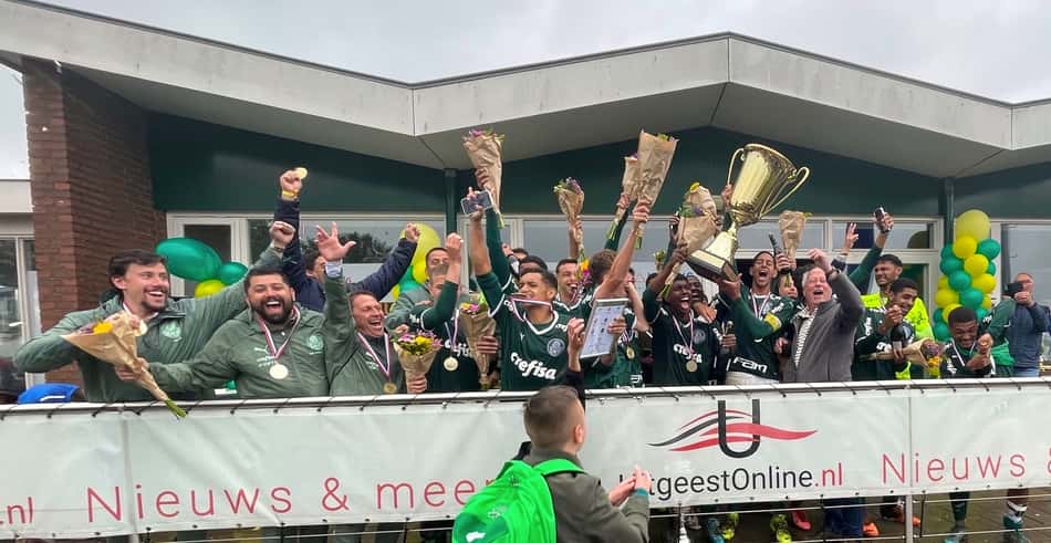 Mais um! Palmeiras Sub-18 é campeão invicto de torneio na Holanda