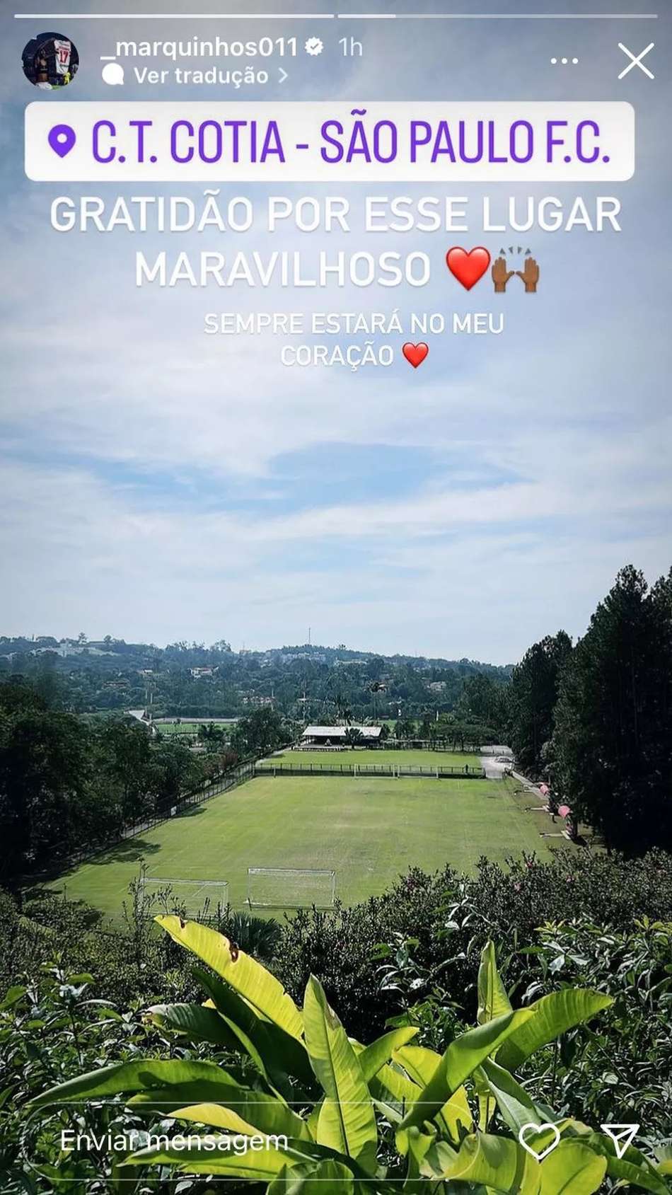 Marquinhos - Despedida São Paulo