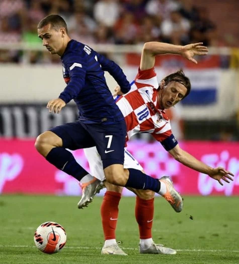 França e Croácia empatam e seguem sem vencer na Nations League