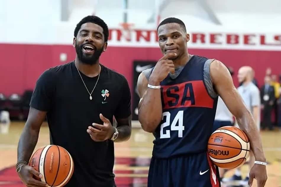 Analista recomenda troca de Westbrook por Irving: "faz todo sentido"