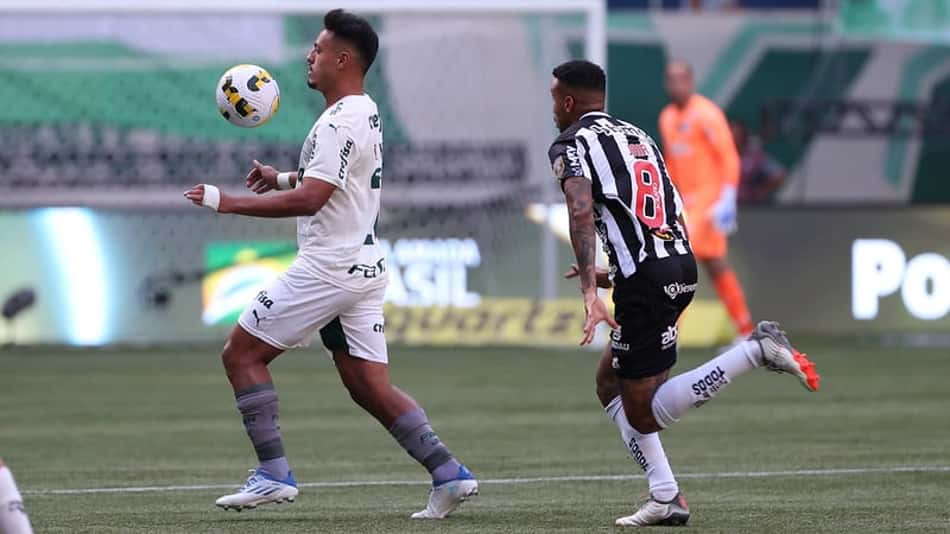 Palmeiras é o terceiro time com mais desarmes em uma única partida do Brasileirão
