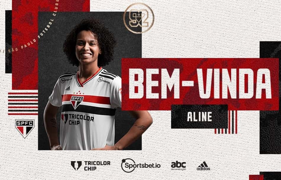 Feminino: São Paulo contrata meia-atacante Aline Milene