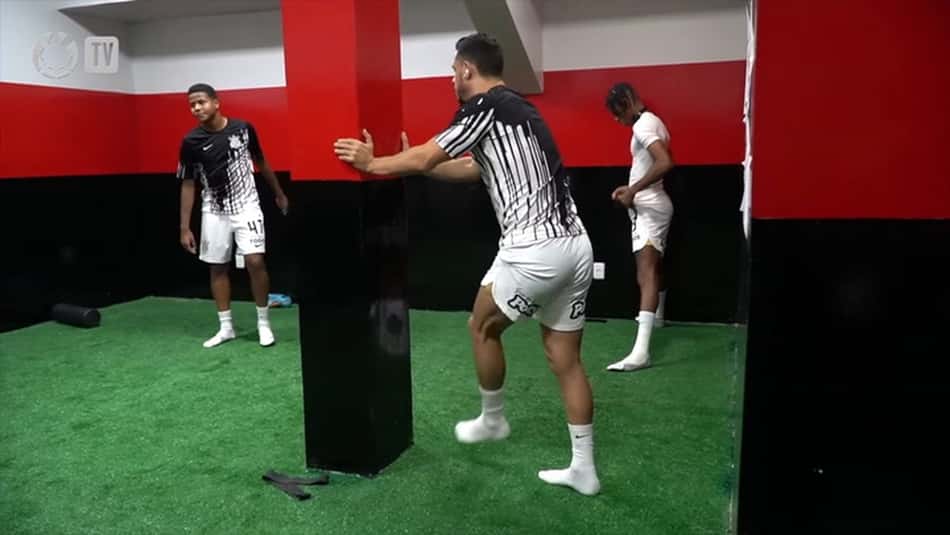 VÍDEO: Veja os bastidores da vitória do Corinthians contra o Atlético-GO