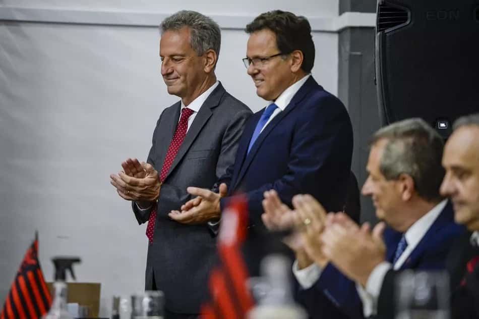 VP do Flamengo admite ideia de estádio para mais de 100 mil pessoas: 'Landim sabe o que está fazendo'