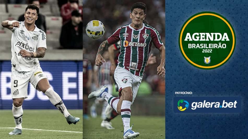 Santos x Internacional, Fluminense x Atlético-MG… Saiba onde assistir aos jogos de quarta-feira do Brasileirão