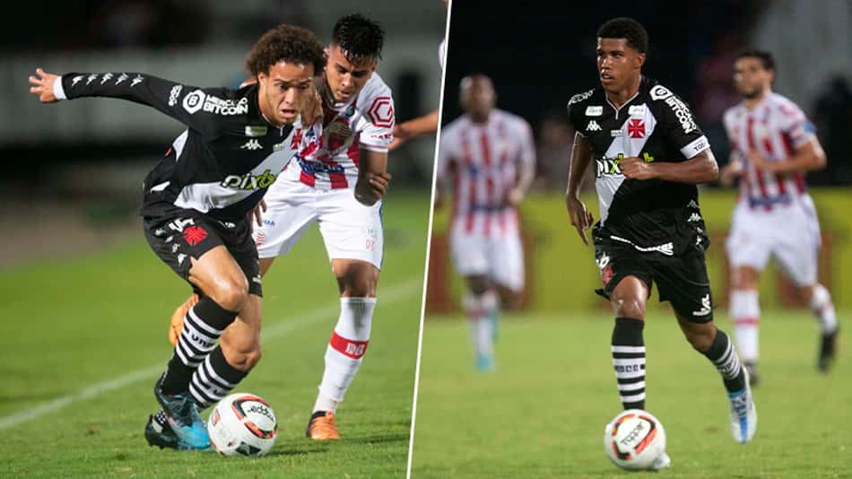 Com sustentação dos experientes, juventude do Vasco brilha no ataque para fazer o time engrenar
