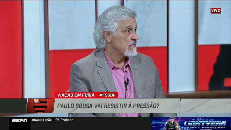 Sormani sugere jogador do Flamengo para assumir o elenco: 'Carpegiani começou assim'