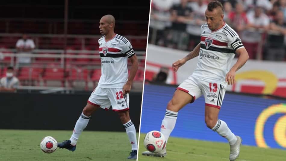 Com Miranda e Rafinha, 'lei do ex' pode ser trunfo do São Paulo contra o Coritiba