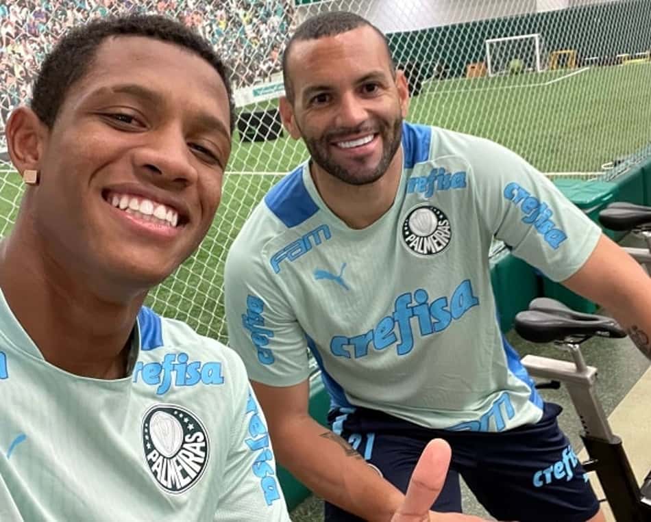 Danilo e Weverton retornam da Seleção e fazem treino específico no Palmeiras