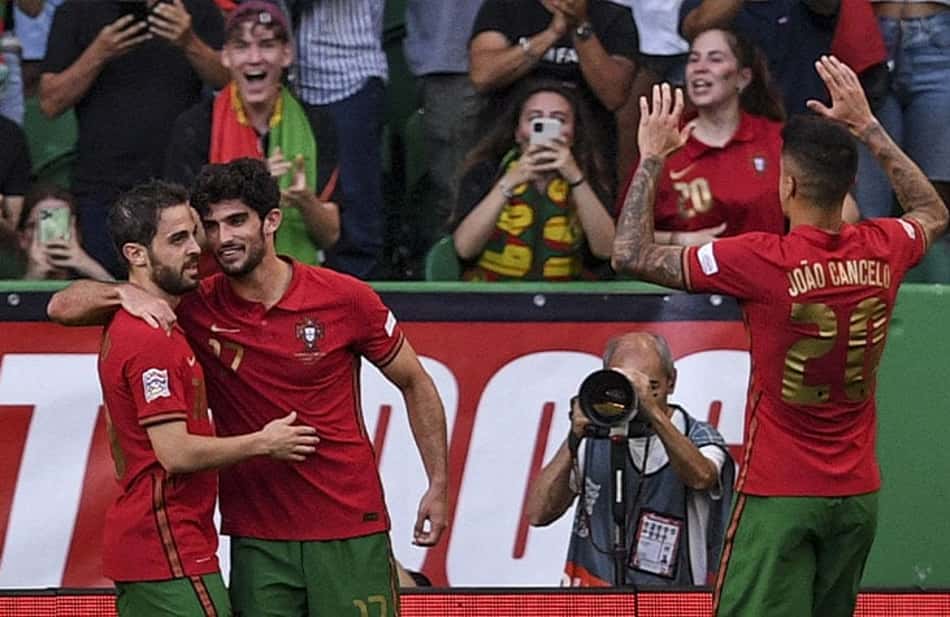 Portugal vence a República Tcheca e segue na liderança do Grupo 2 da Nations League