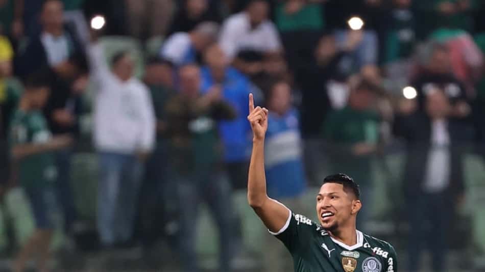 Papais, Rony e Wesley trocam elogios após vitória do Palmeiras no Brasileirão