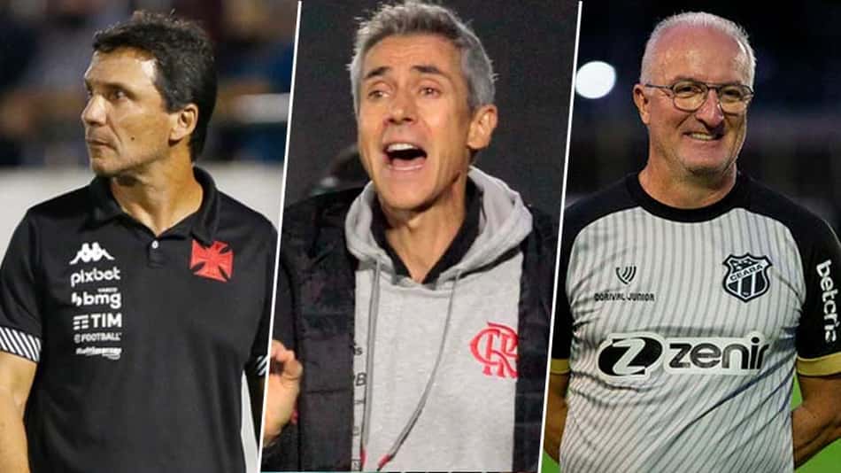 Os clubes das Séries A e B que mudaram de técnico em 2022