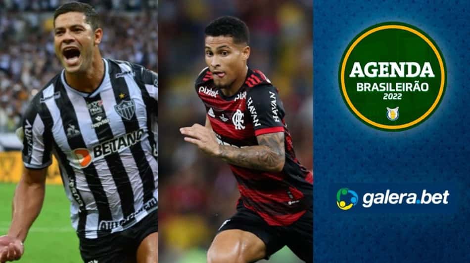 Atlético-MG x Santos, Internacional x Flamengo… Saiba onde assistir aos jogos de sábado do Brasileirão