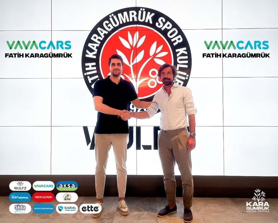 Sem clube desde que deixou a Juventus, Pirlo é anunciado como novo técnico na Turquia