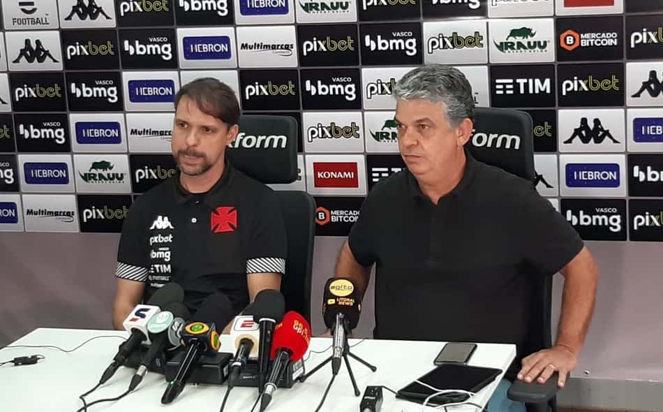 Maurício Souza valoriza legado de Zé Ricardo e cita primeiro objetivo no comando do Vasco
