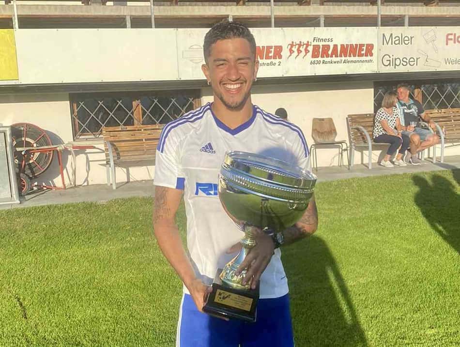 Atacante com passagem pela base do Corinthians vive fase artilheira no futebol austríaco