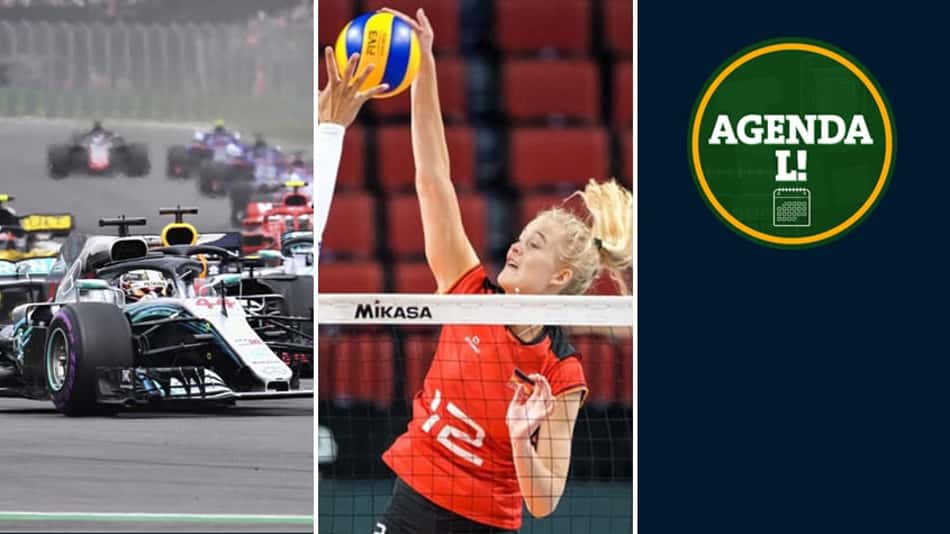Vôlei, Fórmula 1 e mais… Saiba onde assistir aos eventos esportivos desta sexta