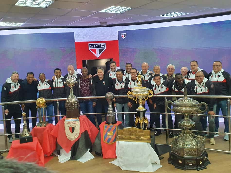 São Paulo faz homenagens aos 30 anos da conquista da Libertadores de 1992