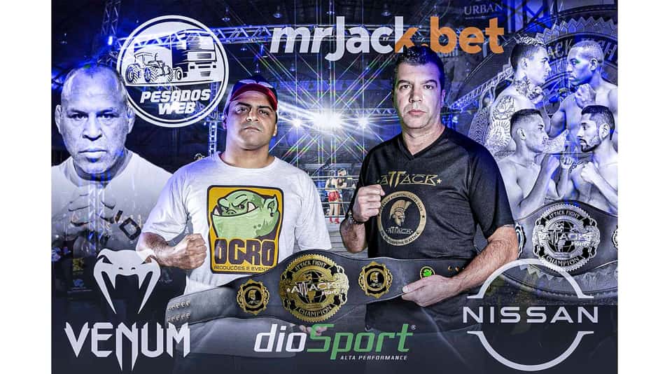 Evento de muay thai que premia campeões com jóia de R$ 48 mil, Attack Fight promove sua 22ª edição no próximo dia 26