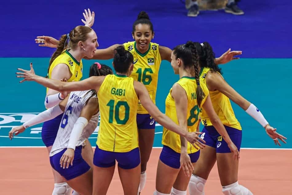 Vôlei: Brasil vence Sérvia e se reabilita na Liga das Nações feminina
