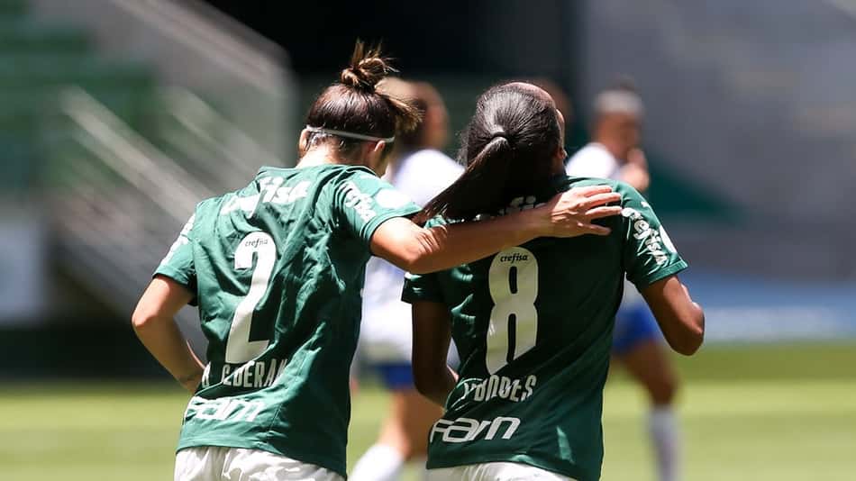 Palmeiras goleia e reassume liderança do Brasileirão feminino antes de parada para Copa América