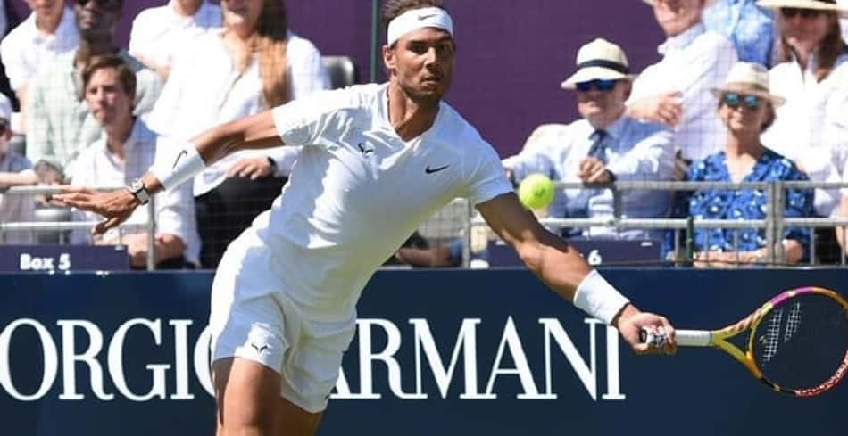 Nadal passa fácil por Wawrinka em exibição antes de Wimbledon