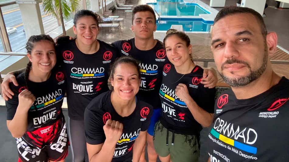 Seleção brasileira de MMA amador está no México para a disputa do Pan-Americano