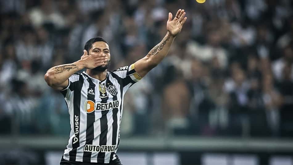 Hulk minimiza declaração de Gabigol após vitória do Atlético-MG: 'Temos jogadores experientes, cascudos'