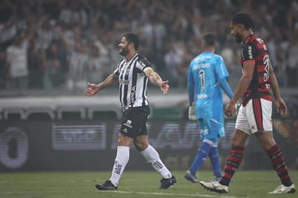 Com Hulk decisivo, Atlético-MG vence o Flamengo no primeiro jogo das oitavas de final da Copa do Brasil