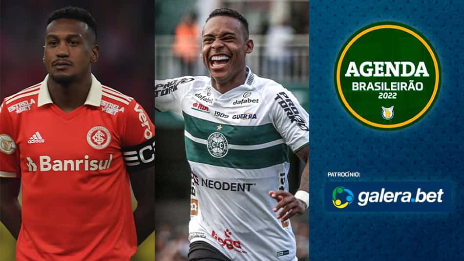 Internacional x Coritiba… Saiba onde assistir ao jogo isolado de sexta do Brasileirão