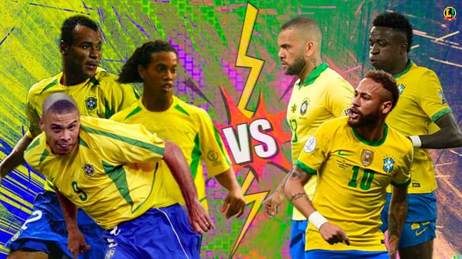 Seleção do penta em 2002 ou Seleção atual? Redação do LANCE! vota jogador por jogador