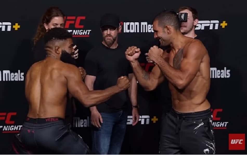 UFC Vegas 57, neste sábado (25), contará com três brasileiros em ação