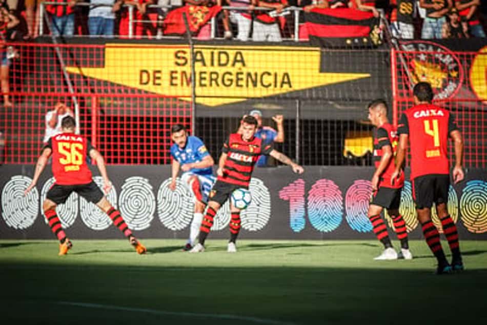 Cruzeiro x Sport - apresentação