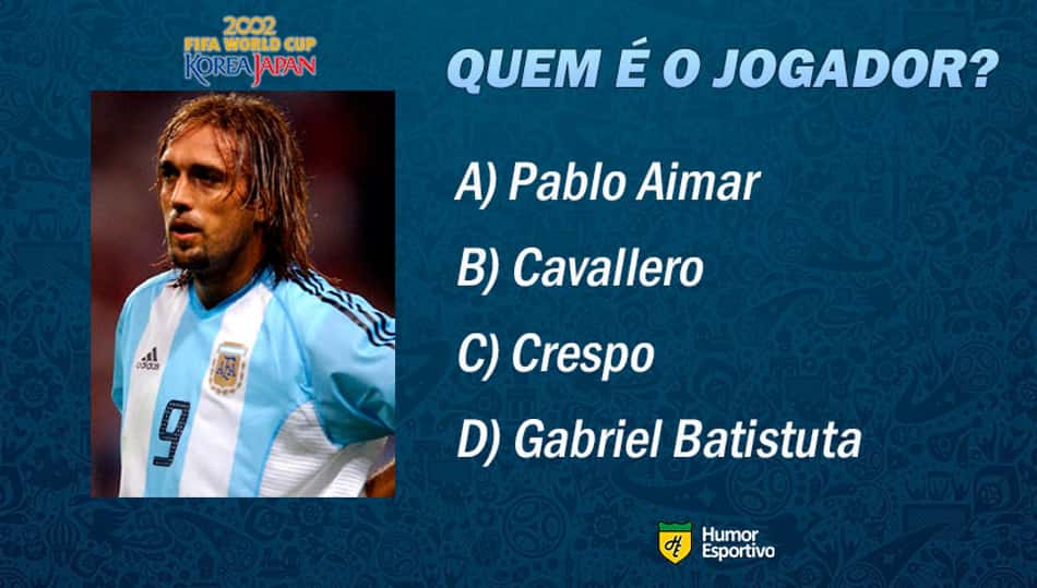 Você lembra dos jogadores da Copa do Mundo 2002? Faça o teste!