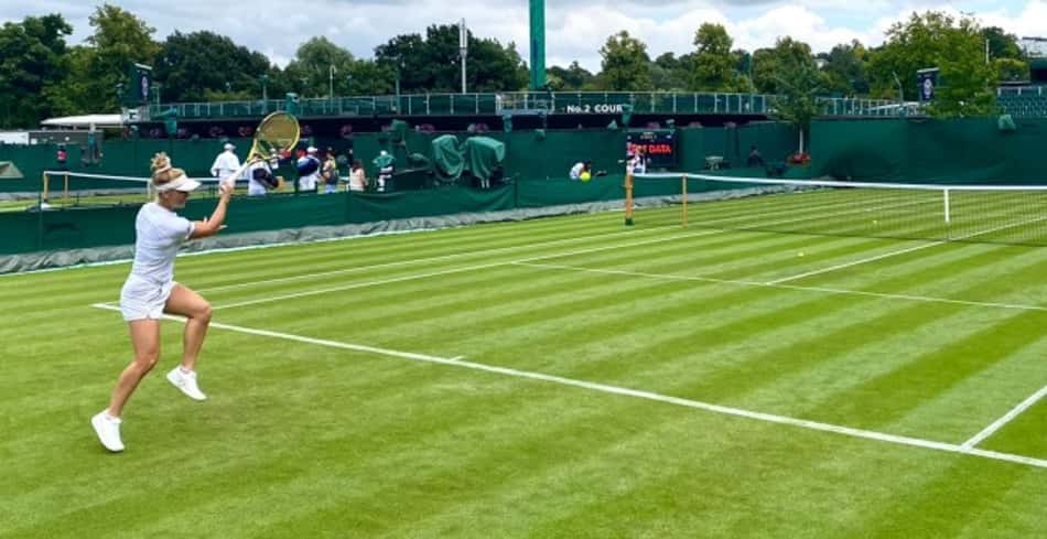 Pigossi é superada na estreia em Slams em Wimbledon