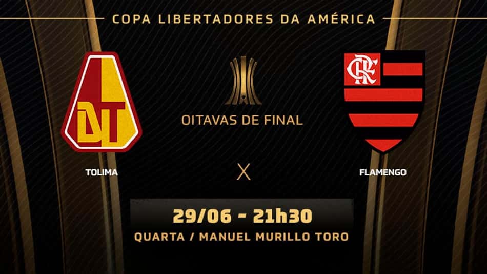 Tolima-COL x Flamengo: prováveis times, desfalques e onde assistir