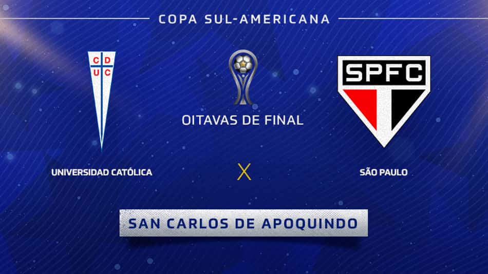 Universidad Católica x São Paulo: prováveis escalações, desfalques e onde assistir