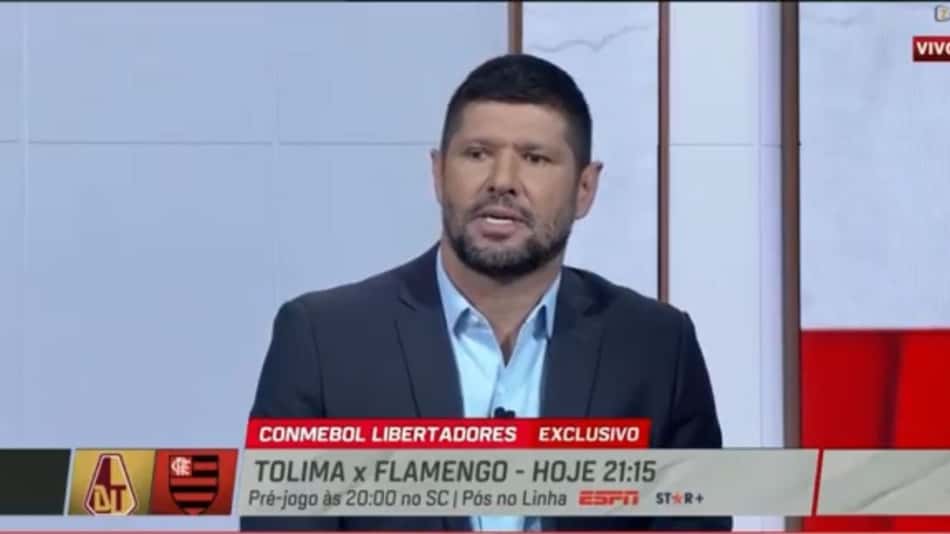 Fábio Luciano aposta num Flamengo 'mais confiante' e destaca as virtudes do Tolima: 'Um jogo complicado'