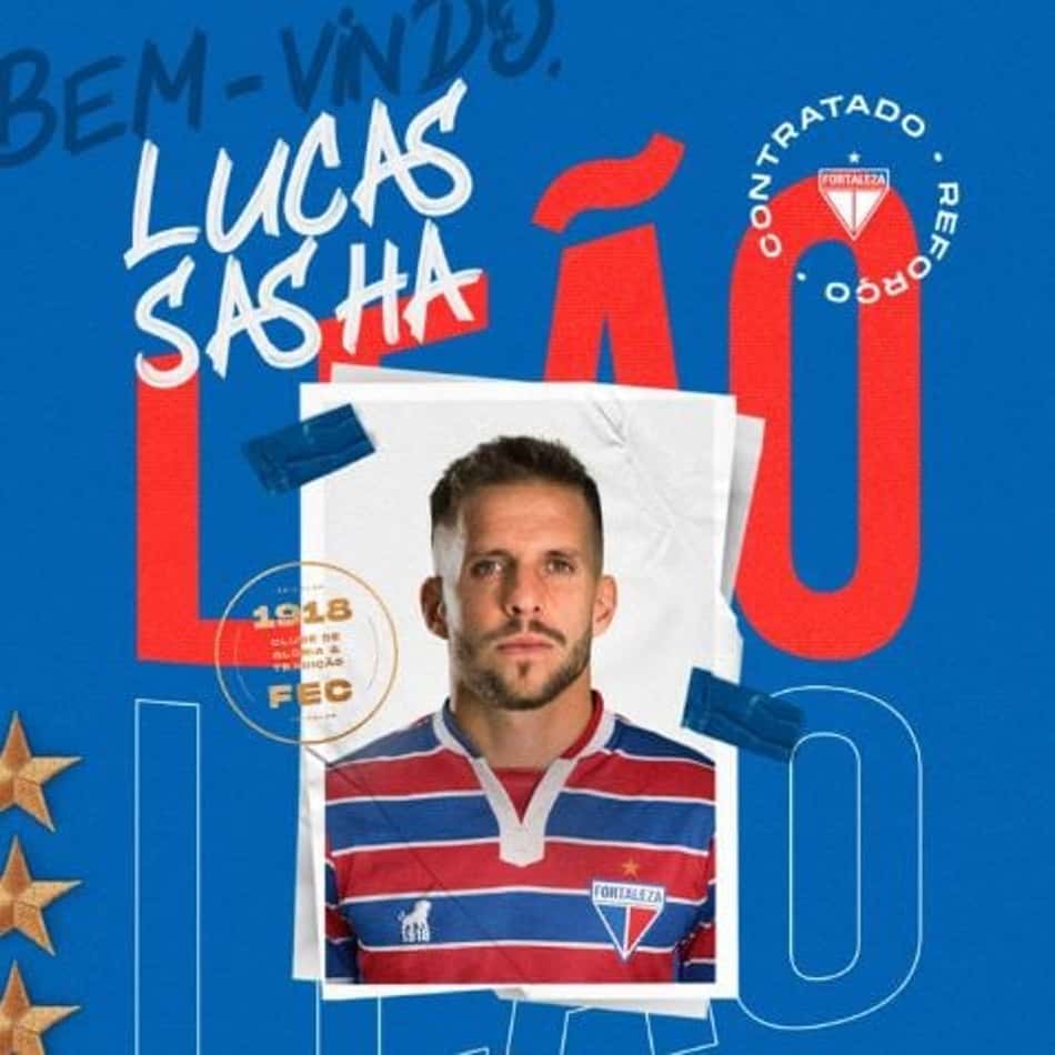 Novo reforço! Lucas Sasha é anunciado pelo Fortaleza