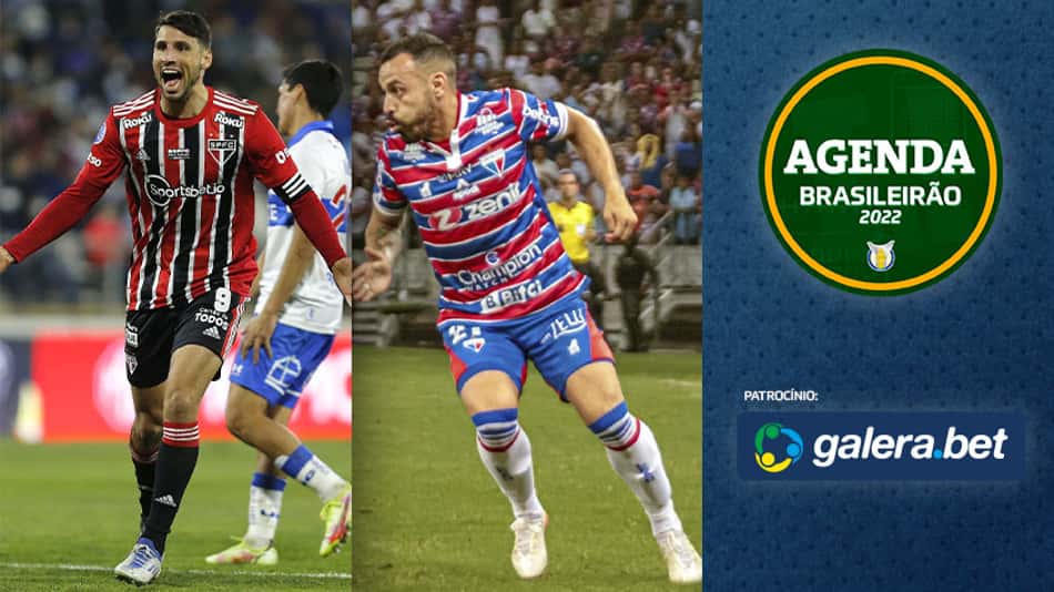 Atlético-GO x São Paulo, Coritiba x Fortaleza… Saiba onde assistir aos jogos de domingo do Brasileirão