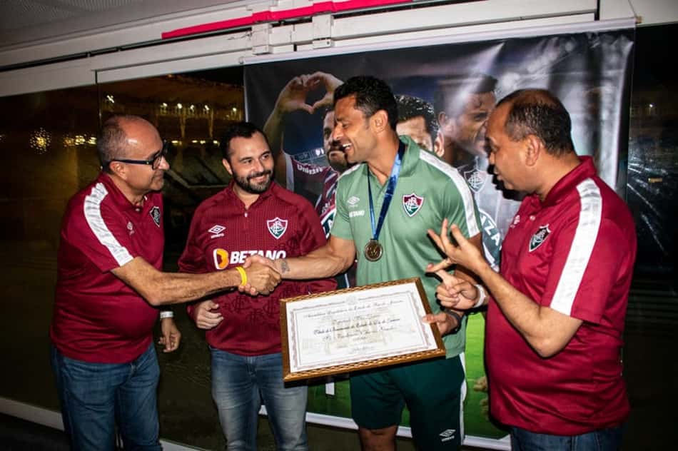 Fred recebe título de Cidadão Benemérito do Rio de Janeiro: 'Hoje sou 50% mineiro e 50% carioca'