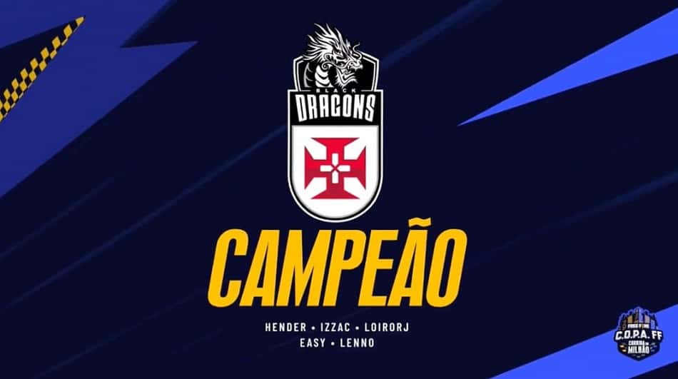 Equipe de eSports do Vasco fatura valor milionário após título da C.O.P.A F.F