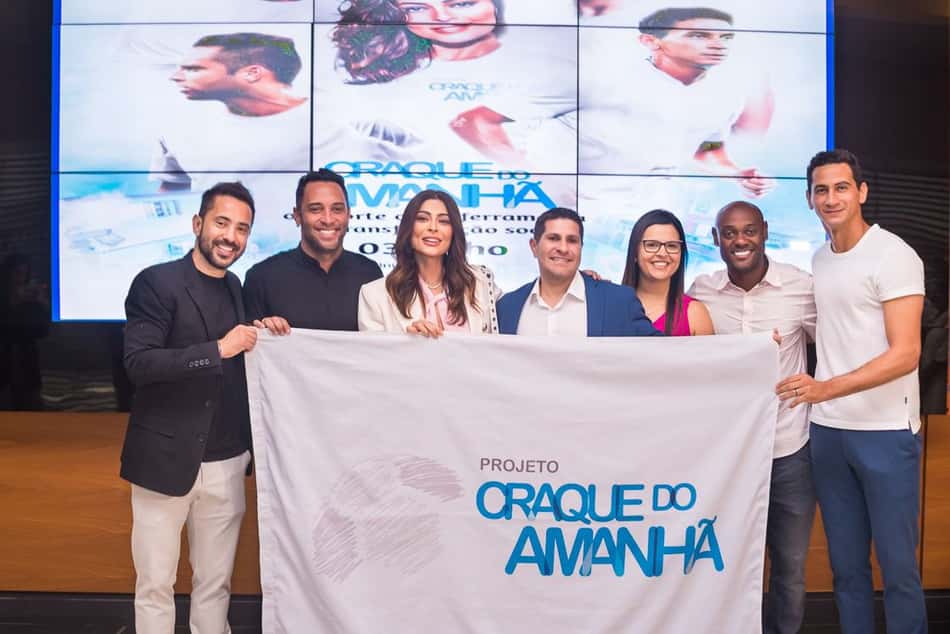 'Craque do Amanhã' celebra dez anos com evento especial e participações de padrinhos do projeto
