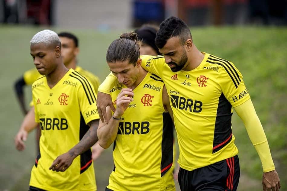 Após uma semana, Flamengo volta a treinar no Ninho e ganha 'reforços' para jogo decisivo na Libertadores