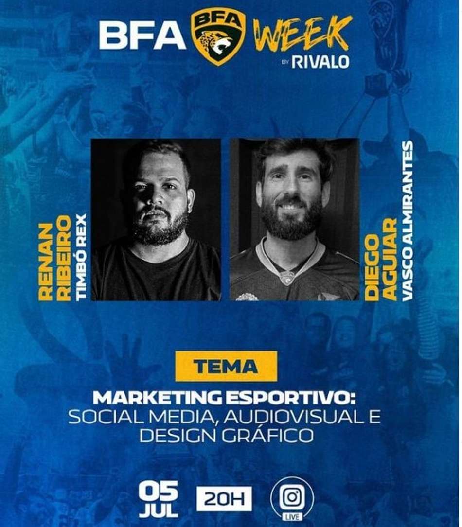 Marketing esportivo no FABR é o tema da nova edição da BFA Week