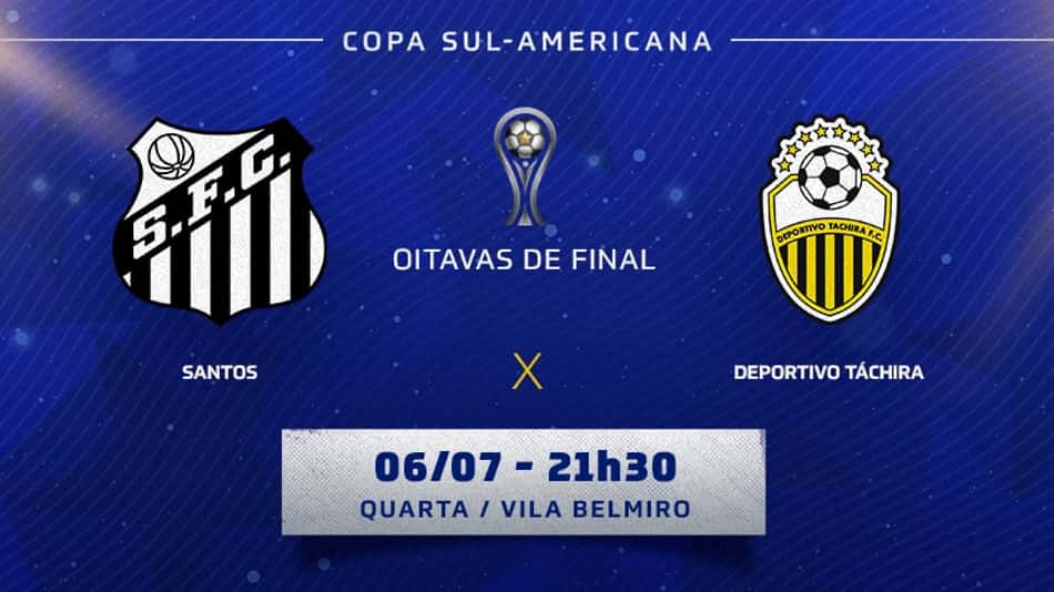 Chamada - Santos x Deportivo Táchira