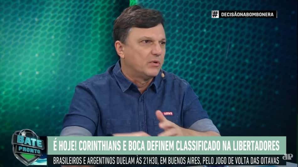 Mauro Cezar comenta 'pressão' do Corinthians em jogar na Bombonera: 'O argentino torce diferente'