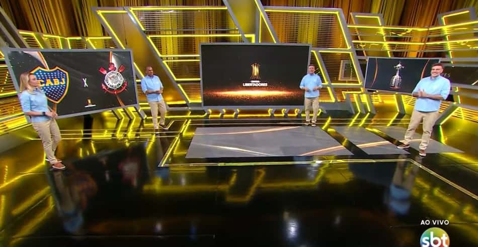 SBT bate Globo e tem recorde de audiência em classificação do Corinthians na Libertadores