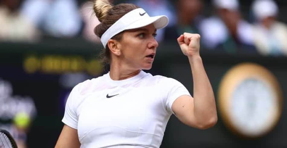 Halep arrasa Anisimova e vai à semi em Wimbledon